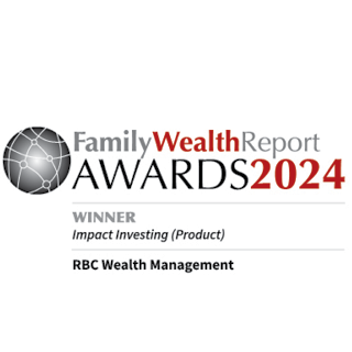 Impact Investing family wealth report award logo