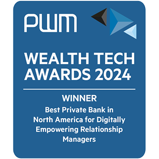 Wealth tech award Best Private Bank logo